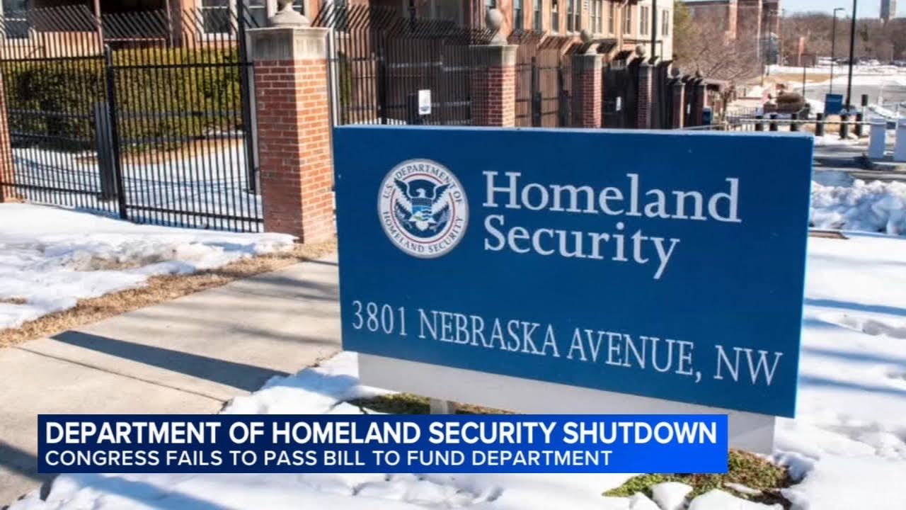 What to know about the Department of Homeland Security shutdown starting this weekend