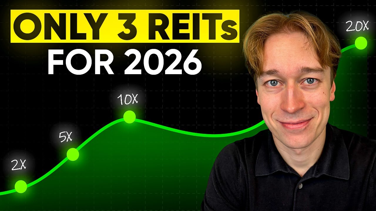 Если бы я мог купить ТОЛЬКО 3 REIT-фонда на следующий год