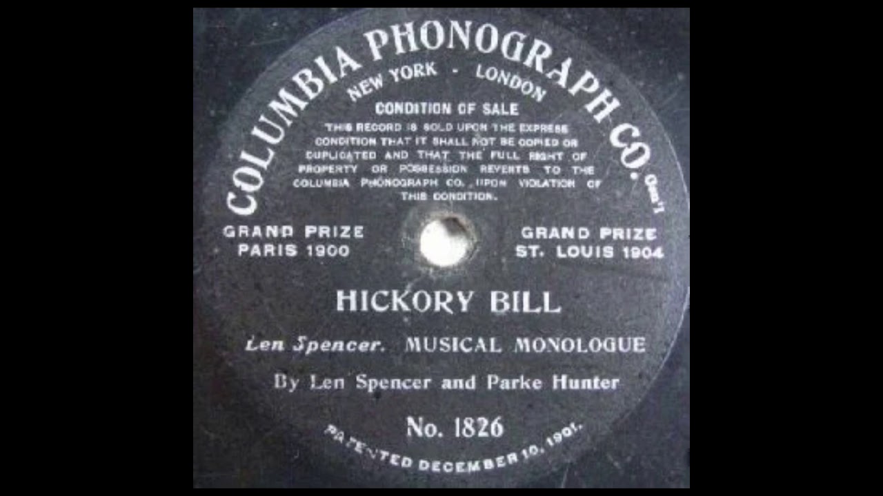 The professor and the musical tramp by Len Spencer and Parke Hunter (1905)