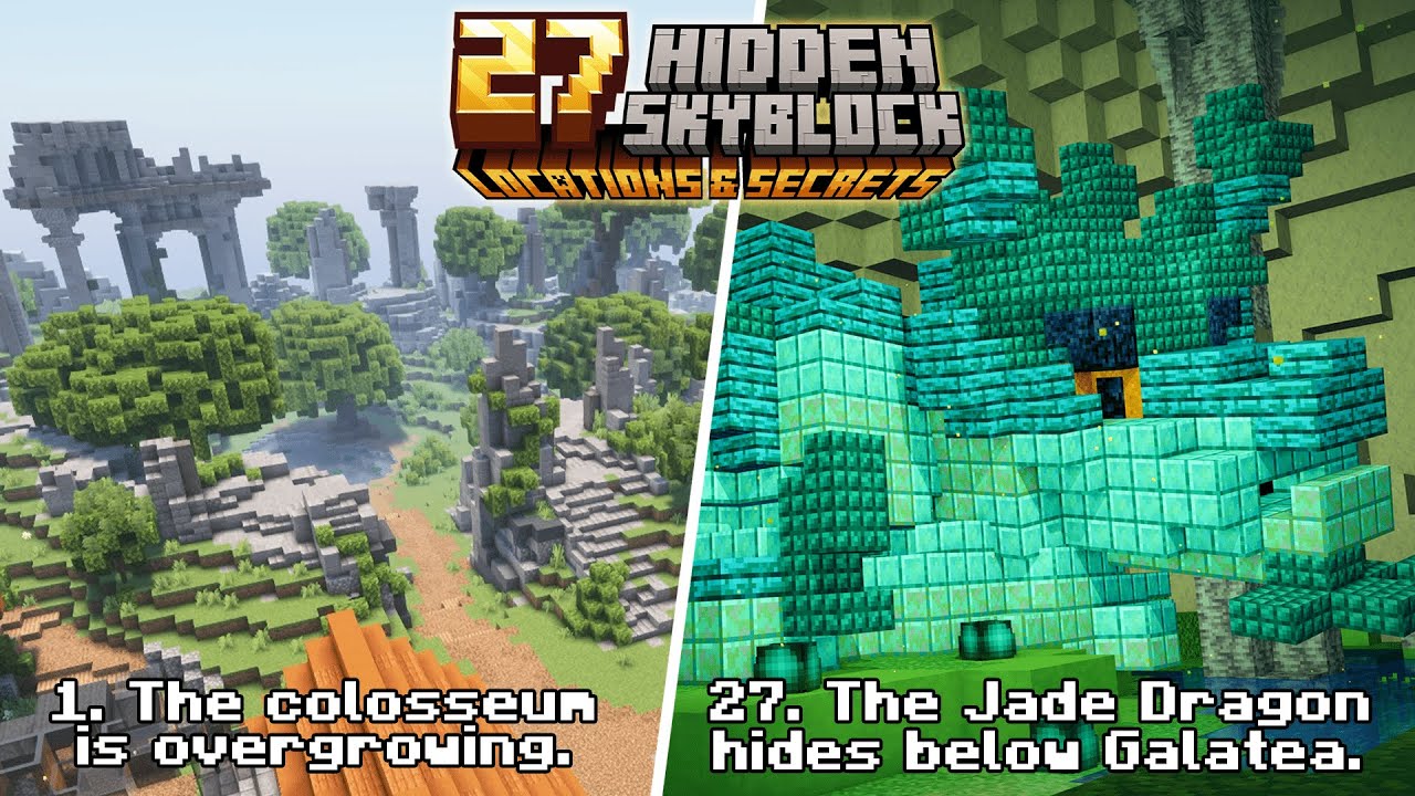 27 Hidden Skyblock Locations & Secrets | Hypixel Skyblock