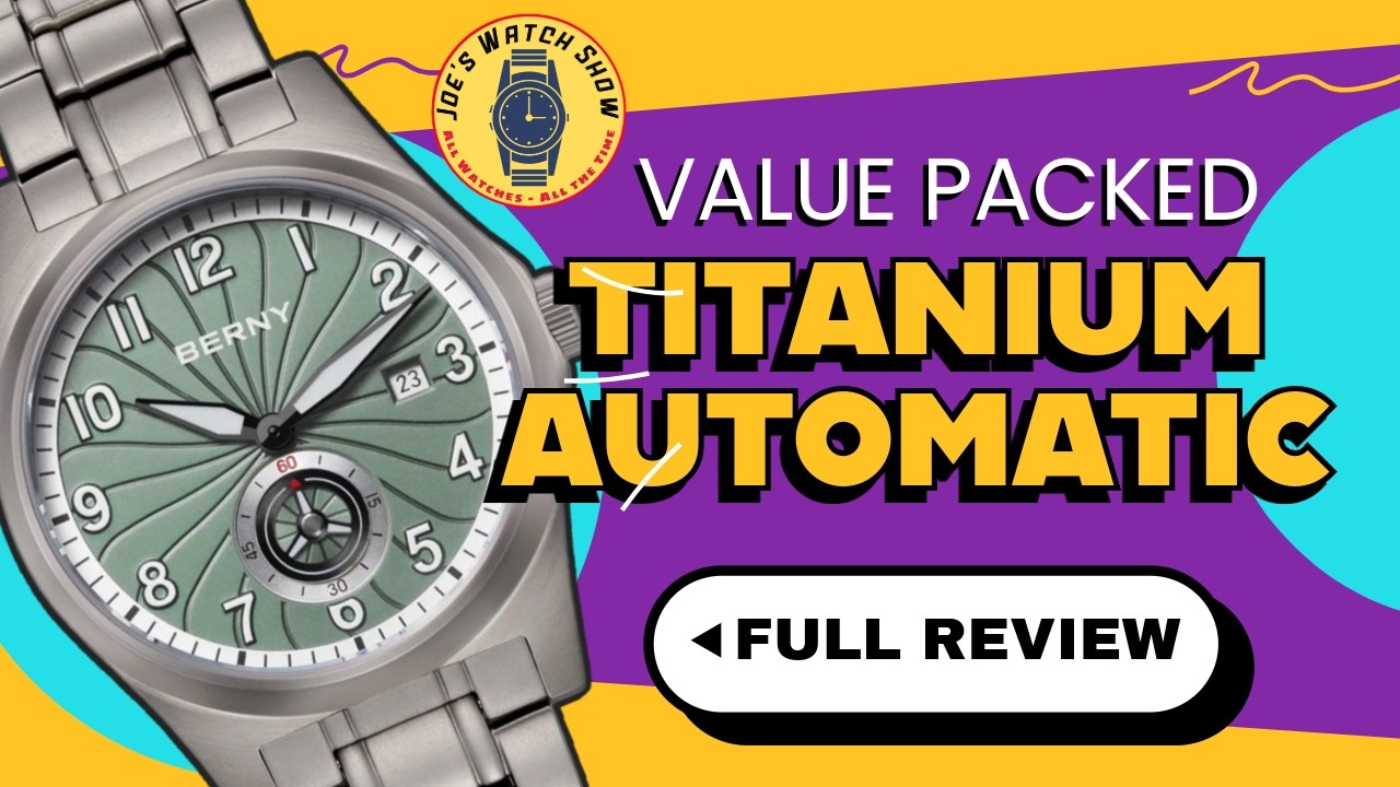 Berny AMT358MS Titanium Automatic Full Review