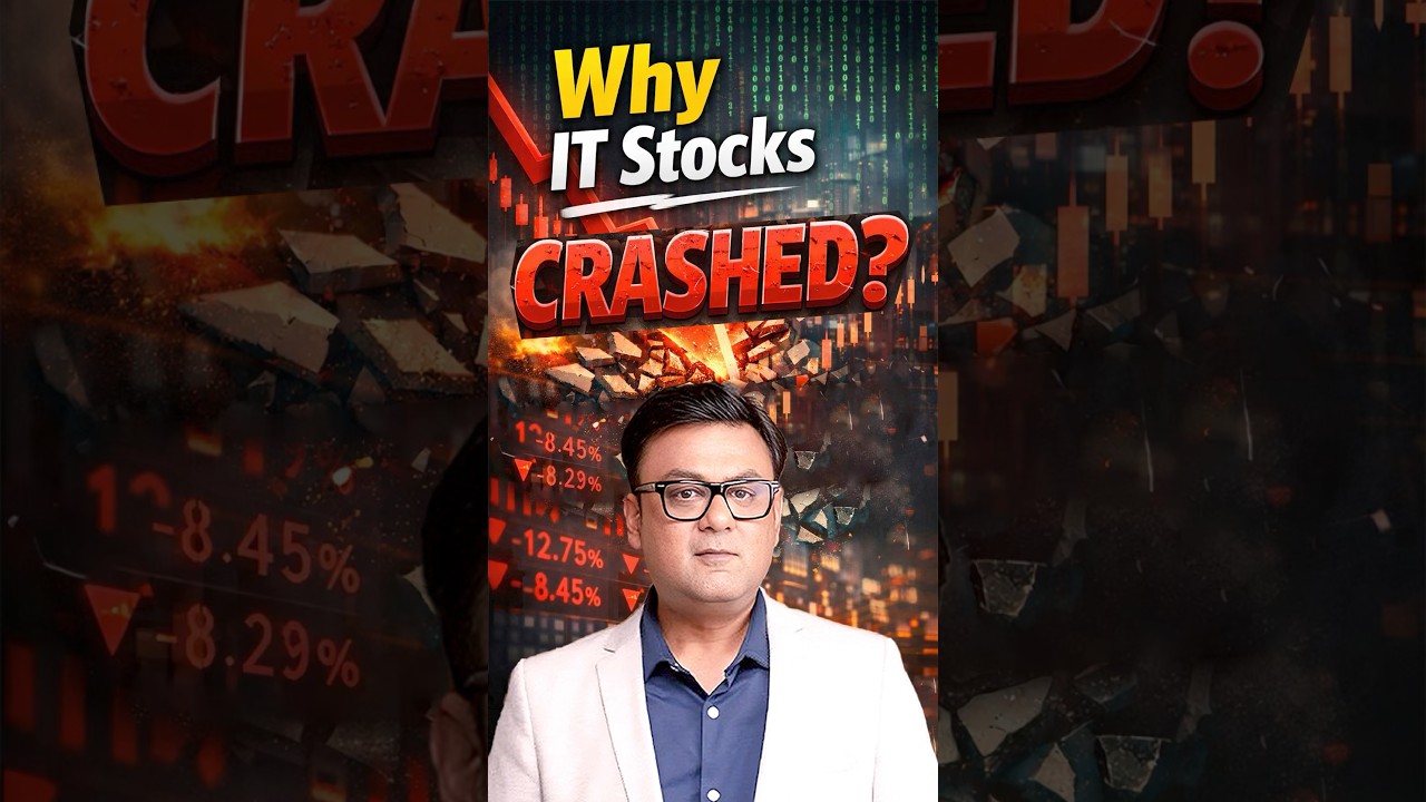 Big Crash In IT Stocks | Why IT Stocks Crashed Today