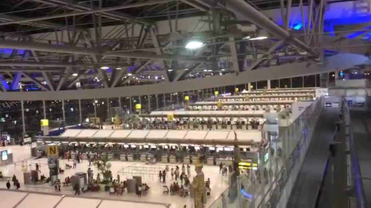 Bangkok Airport Suvarnabhumi 2014 - กรุงเทพฯ ท่าอา