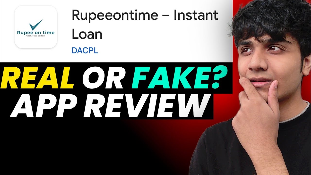 Rupee On Time Loan App Real Or Fake?|Rupee On Time Loan App Review|Rupee On Time Loan App #loanapp 
