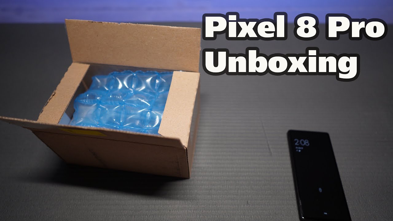 Pixel 8 Pro Unboxing