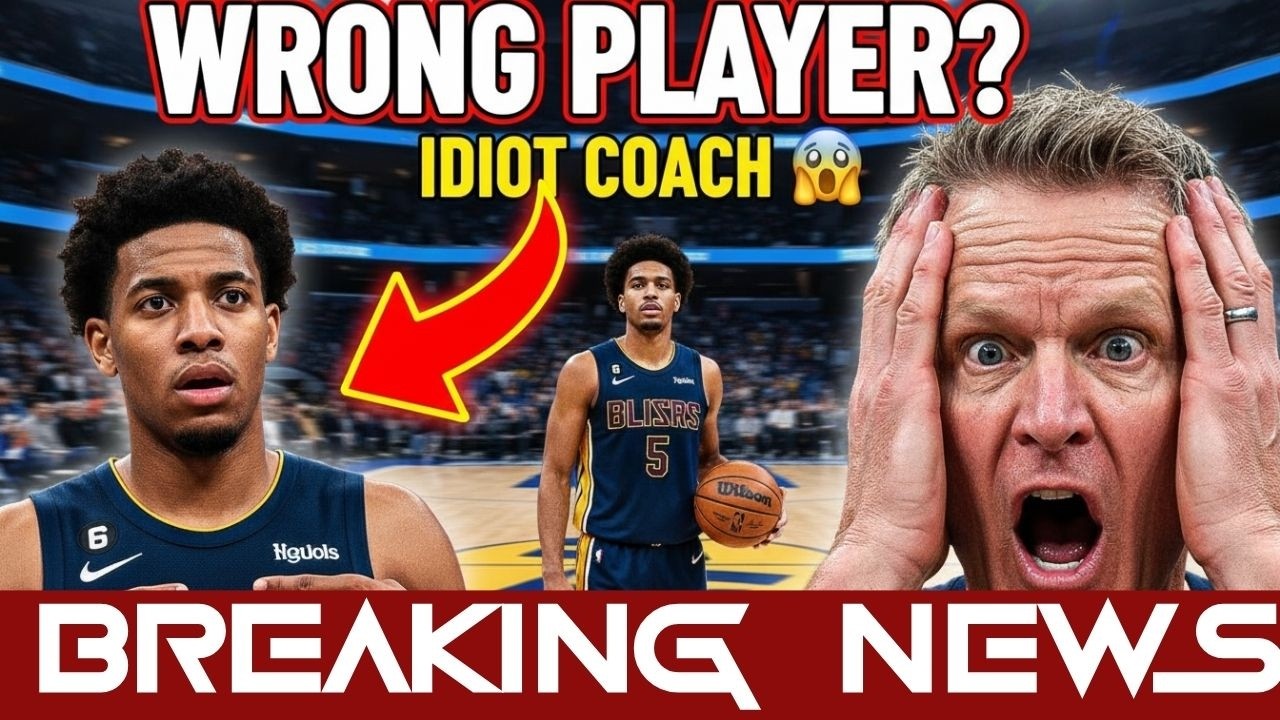 Steve Kerr HUMILIATED Himself! Calls Himself “Idiot Coach” After Blaming Wrong Player