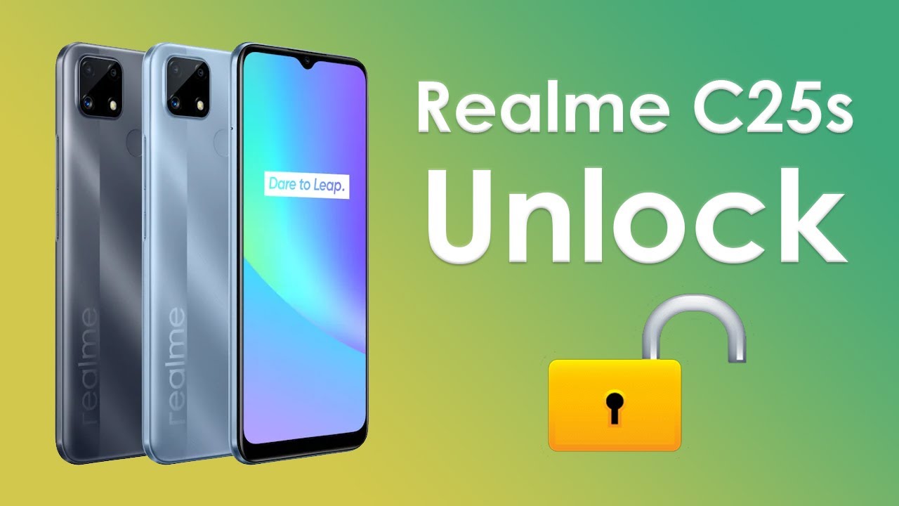 Realme C25s (RMX3195, RMX3197) Phone Lock Remove, Password Unlock With Free Tool