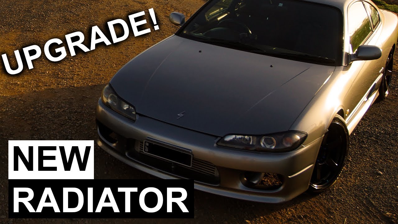 NISSAN SILVIA S15 (200SX) HOW TO INSTALL SR20 RADIATOR