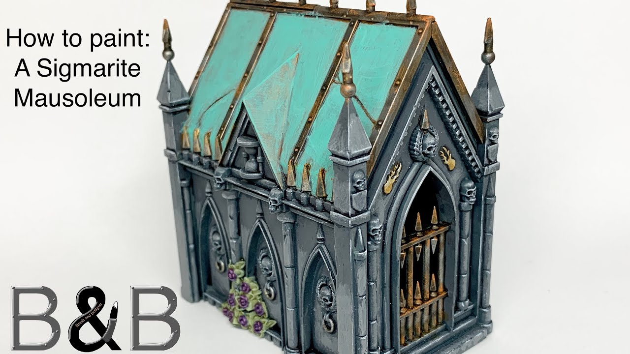 How to paint a Sigmarite Mausoleum