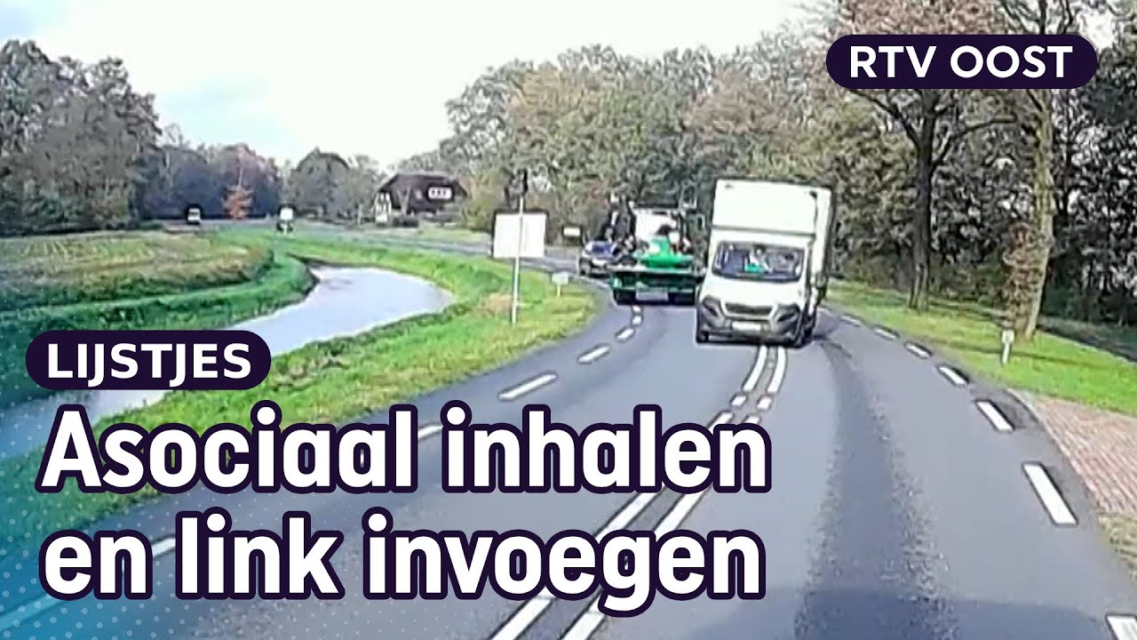 Draaiende dashcams: weer 7 staaltjes wegmisbruik uit Oost op het Asfalt | Oost