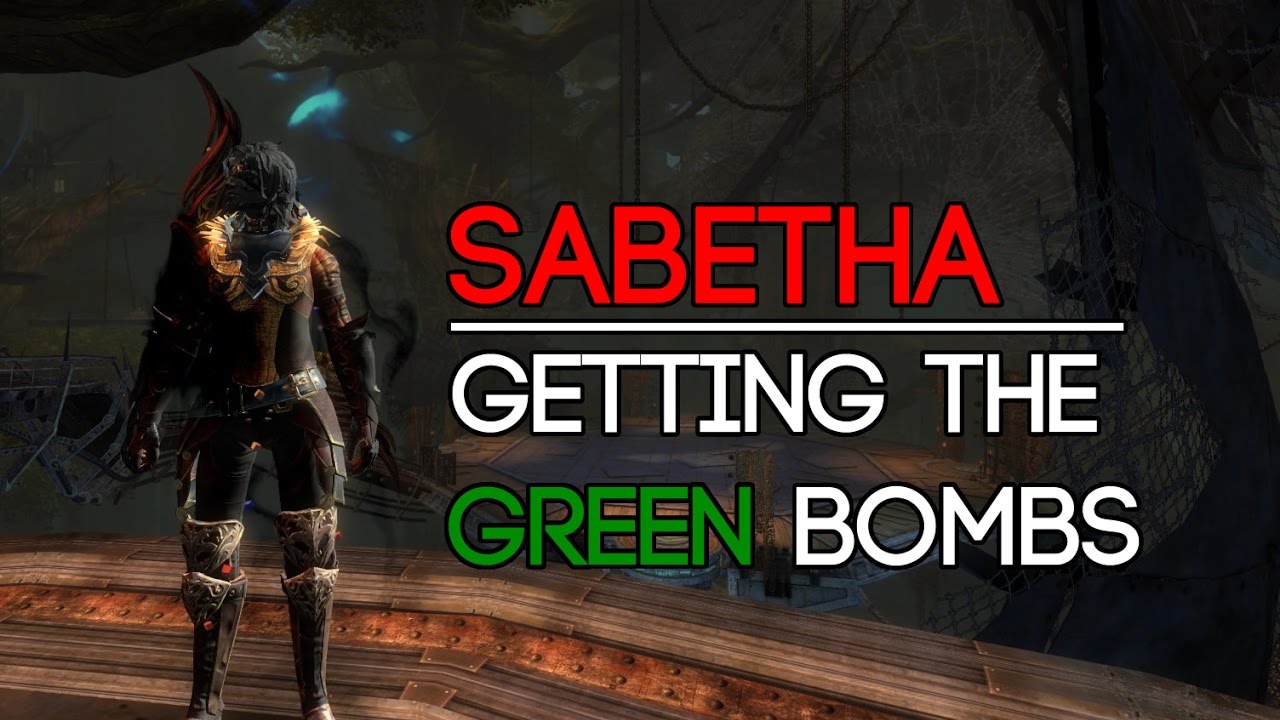 GW2 - How to get the green bombs at Sabetha