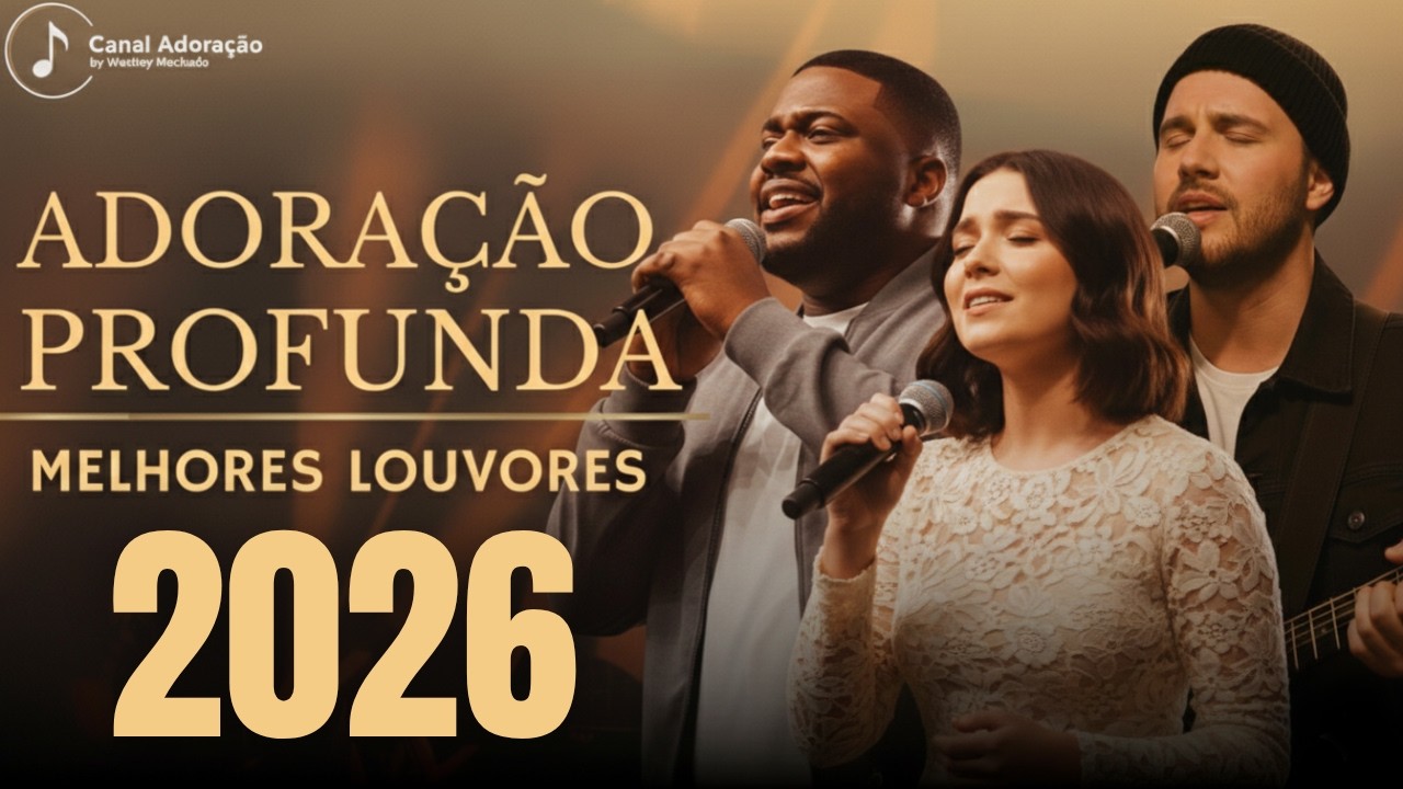 Lançamento 2026 - Os Melhores Louvores de Adoração | Hinos Evangélico Que Toca na Alma - Gospel 2026