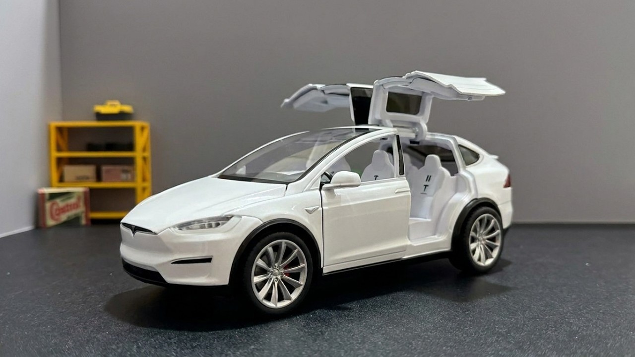 Unboxing Tesla Model X 1:24 Scale | Diecast Model Cars
