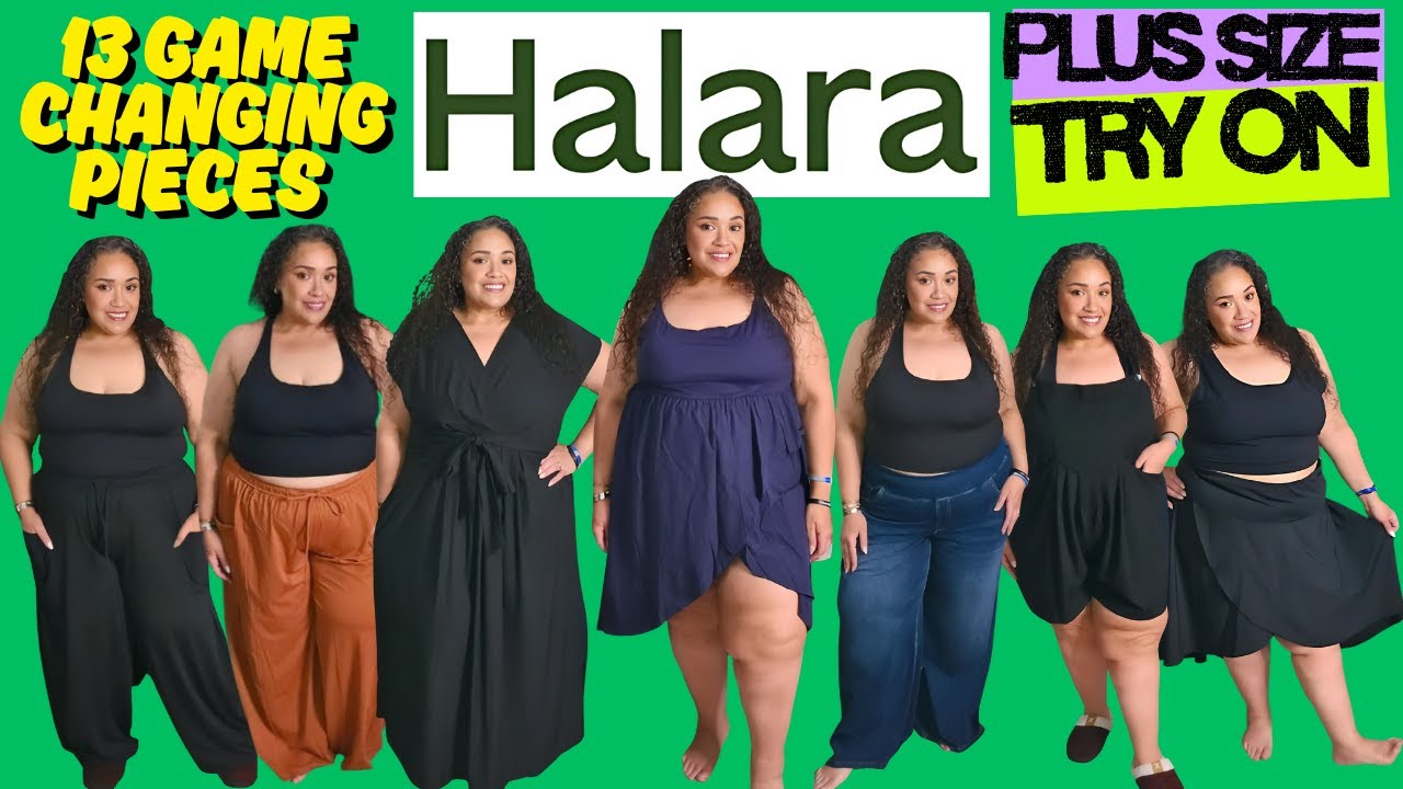 Halara Plus Size Haul|Halara Plus Size Arbeitshosen|Halara Review|Halara Must Haves|Tasha St James