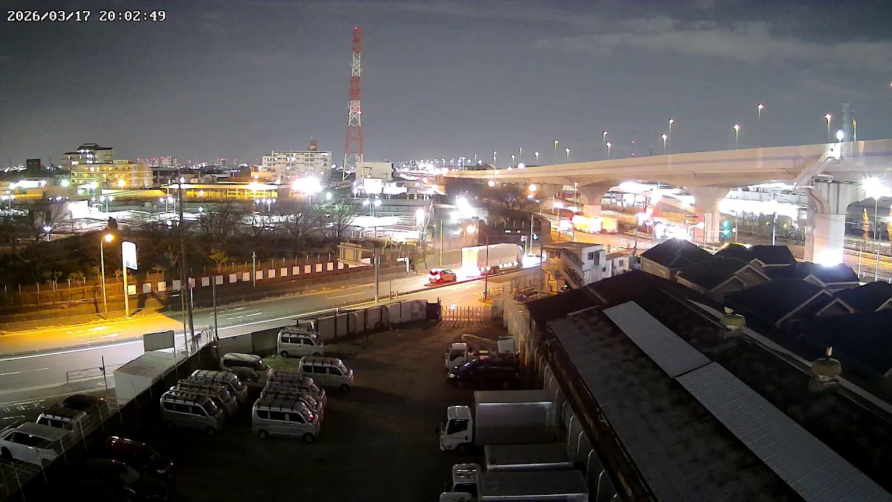 東京都板橋区三園首都高ライブカメラ Tokyo Itabashi Live camera.world.cam