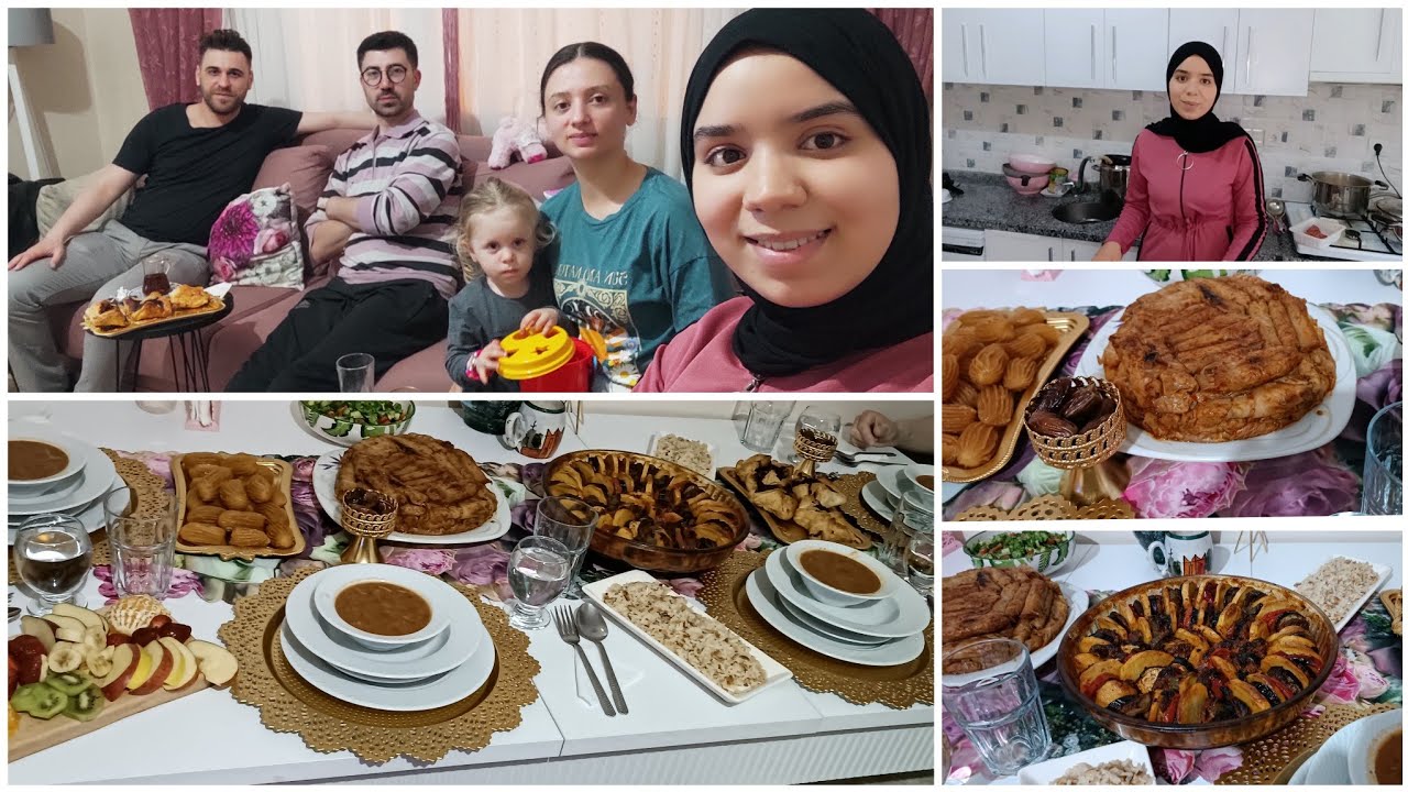 عراضة واعرة و راقية لضيوفي الاتراك🇹🇷 حمرت لراجلي وجهو قدام صاحبو/متيقوش بللي وجدت هادشي كامل بوحدي🇲🇦
