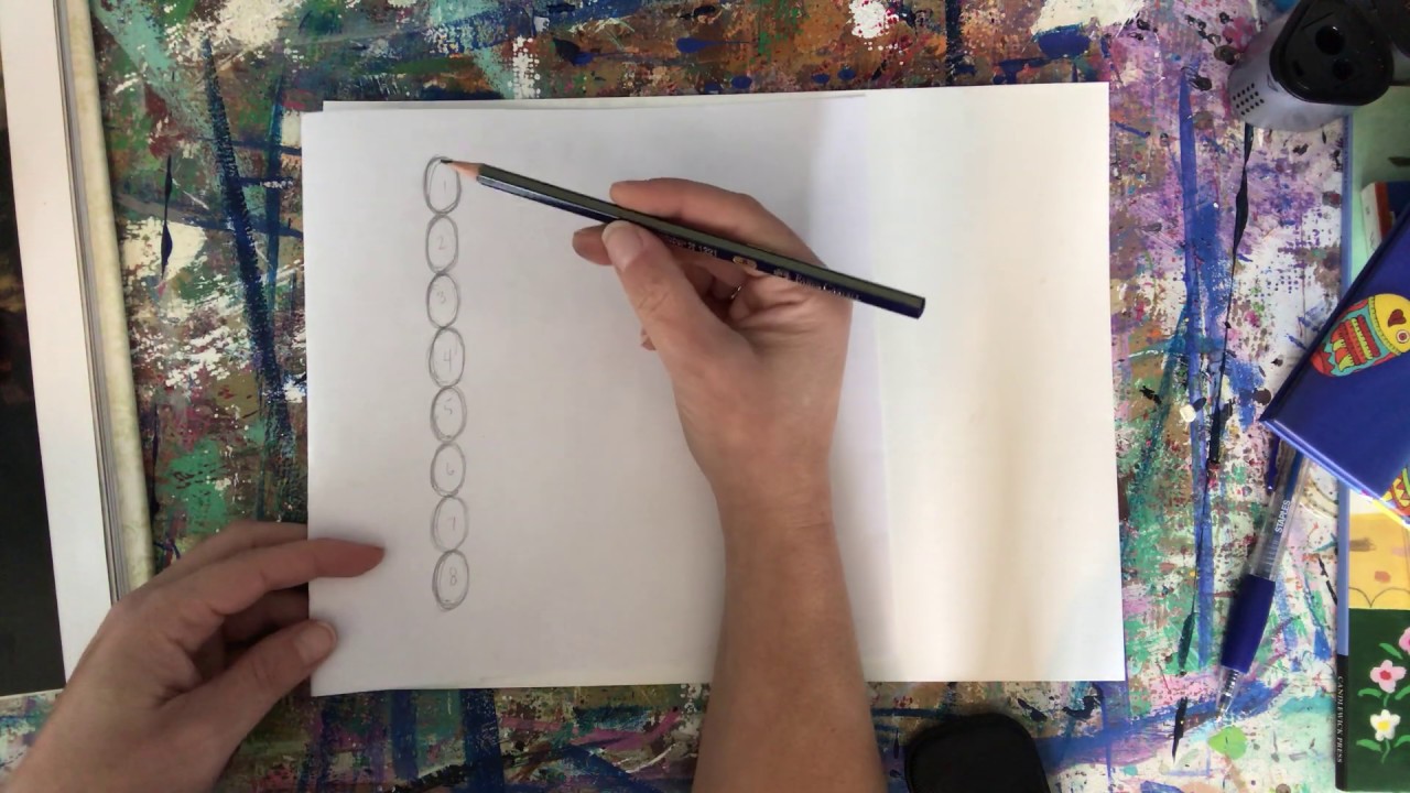 Drawing human figure - 8 heads high
