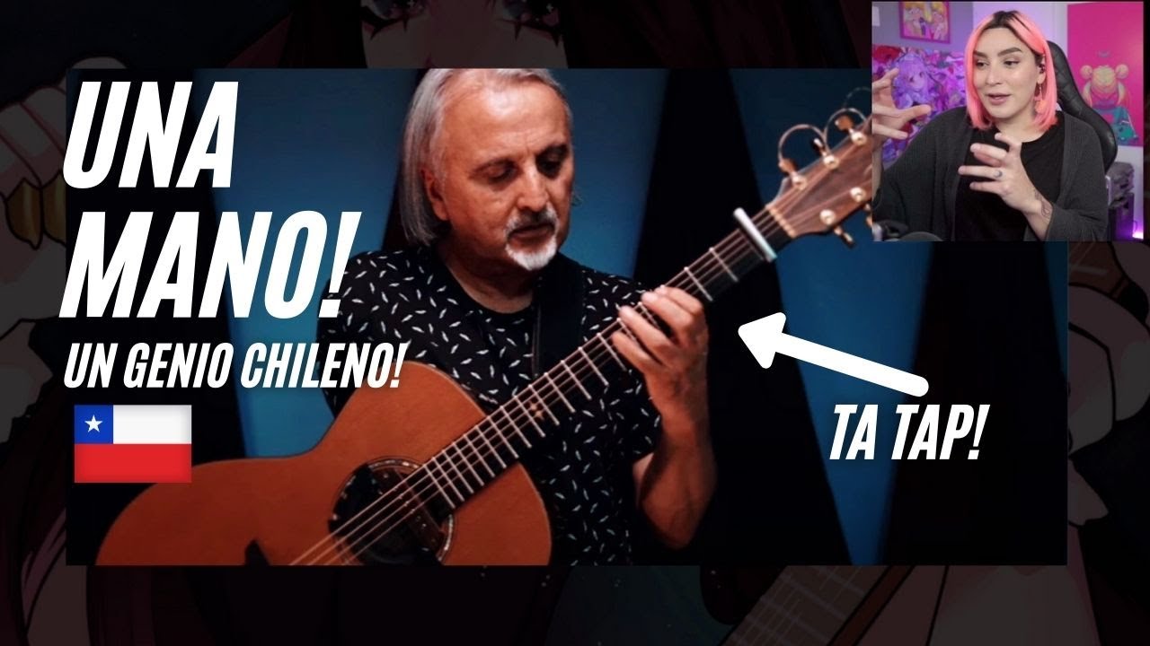 GUITARRA A UNA MANO! la impresionante TECNICA TATAP DE ANDRES GODOY