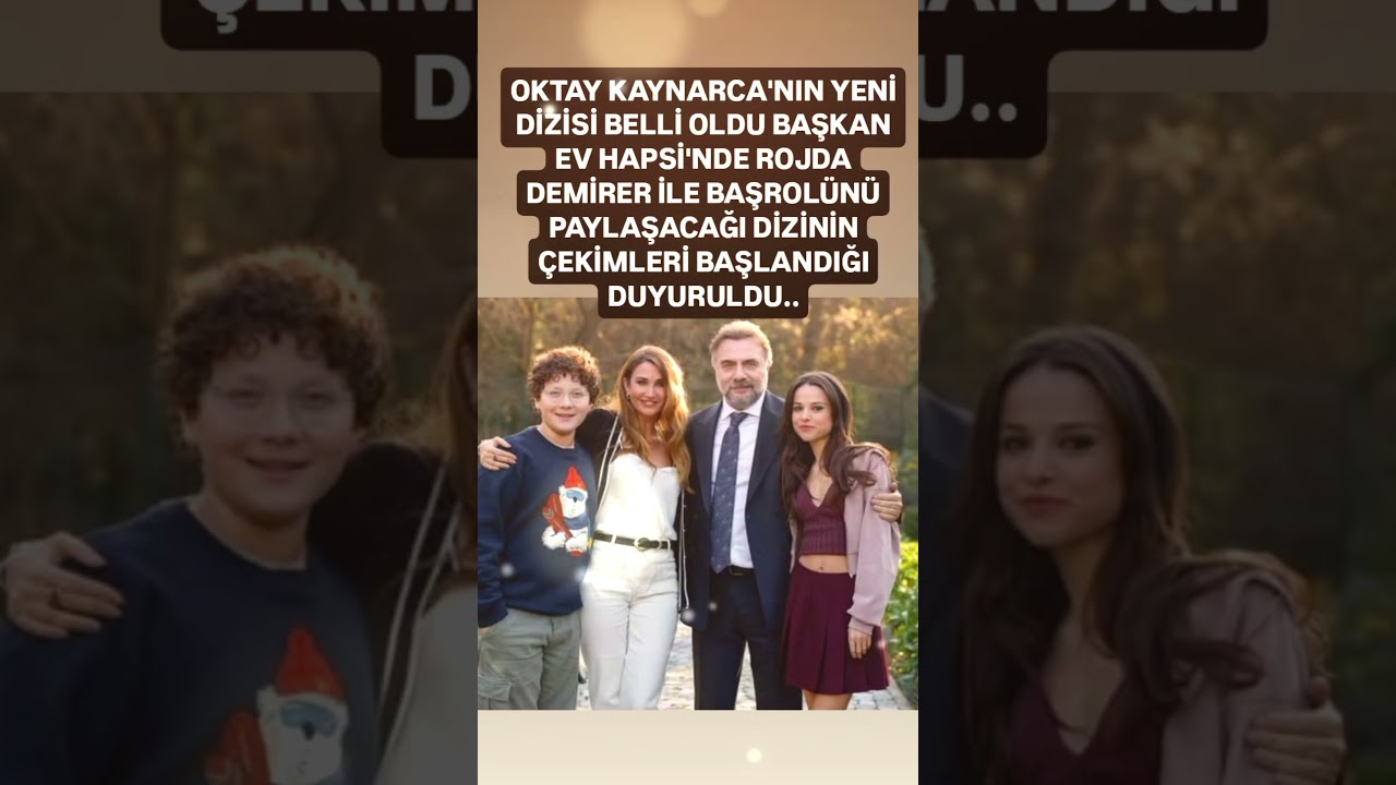 OKTAY KAYNARCA VE ROJDA DEMİRER EVLİ &Ccedil;İFT'İ CANLANDIRACAĞI BAŞKAN EV HAPSİ'NDE YENİ DİZİ &Ccedil;EKİMLERİ..