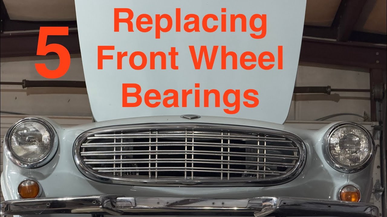 Suspension Refresh Pt 5: Front wheel bearing replacement on my father’s 67 Volvo 1800S