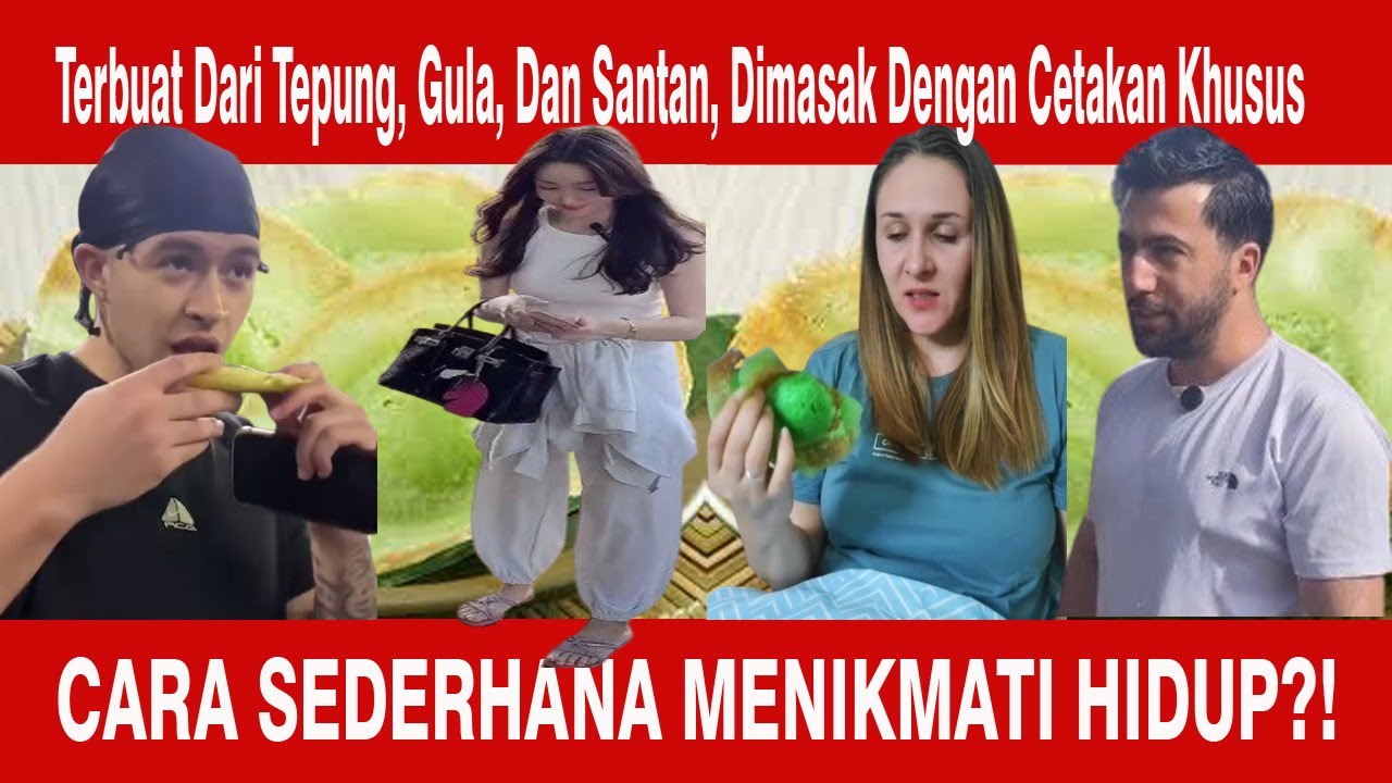 Mbak Korea Jatuh Cinta Kue Ape! Dari Coba coba Sampai Diborong Semua!