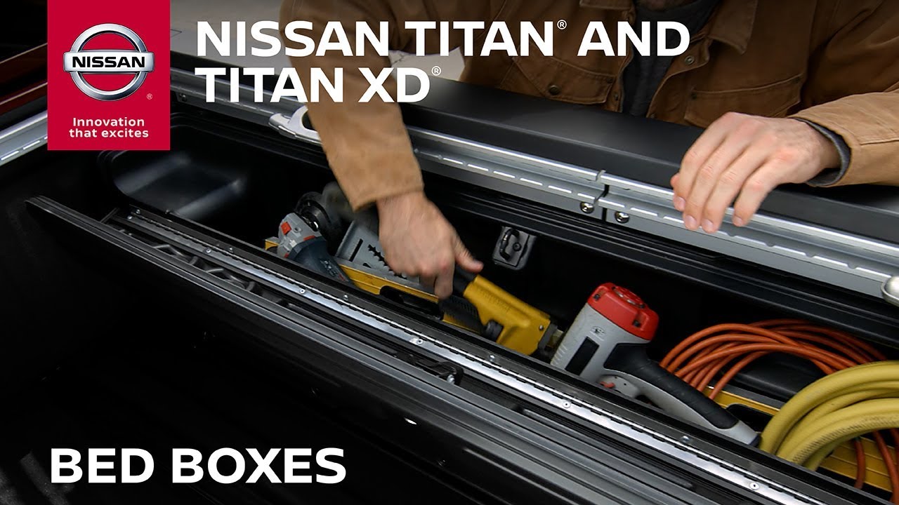 2018 Nissan TITAN Truck Bed Storage