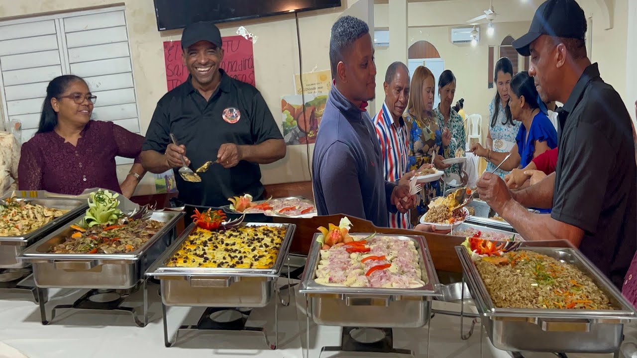 Montamos un Buffet Gigante en la Iglesia ⛪🔥 | Mira Todo lo que Preparamos