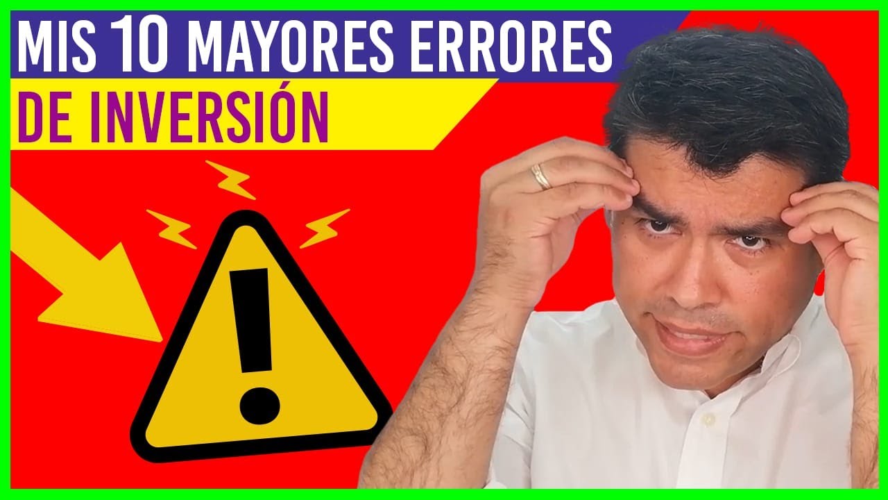 ⚡Mis 10 mayores ERRORES de INVERSIÓN l 👉🏼 POR QUÉ los INVERSORES PIERDEN su DINERO en Bolsa?