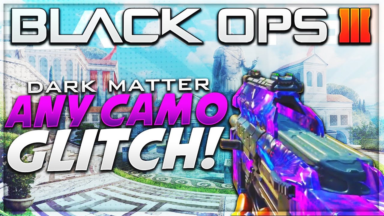 UNLOCK DARK MATTER CAMO GLITCH FREE!! *TUTORIAL* BLACK OPS 3 ANY CAMO & Paintjob! (BO3 Camo Glitch)