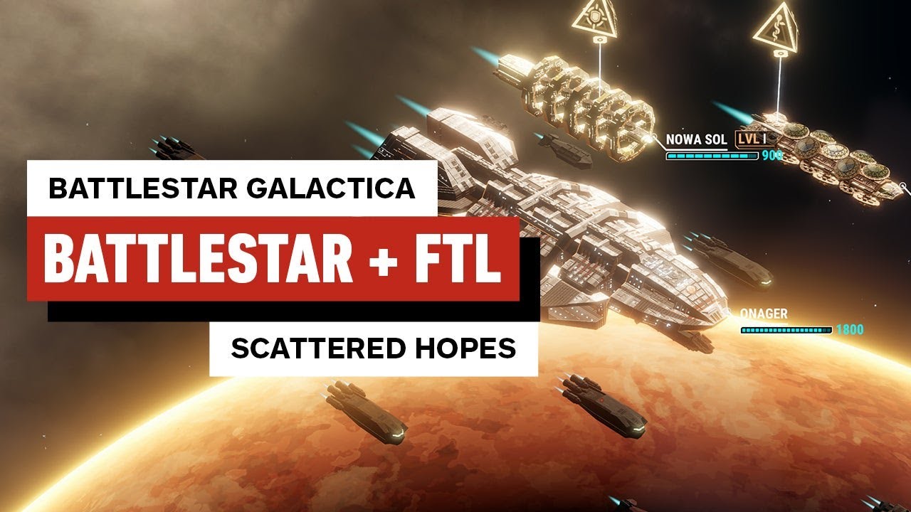 Battlestar Galactica: Scattered Hopes Aims to Deliver an FTL-Like Roguelike | gamescom 2025
