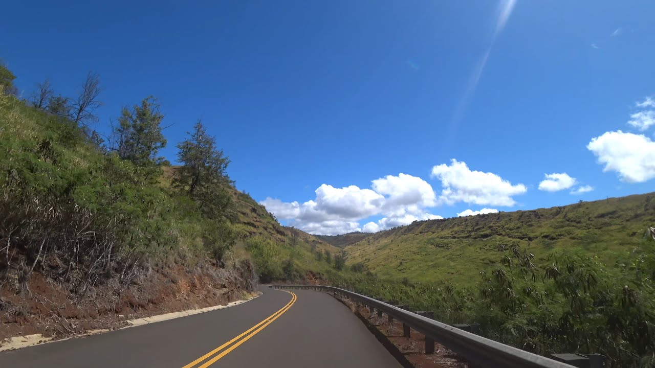 Kauai: Waimea Canyon and Koke'e State Park scenic drive 4k