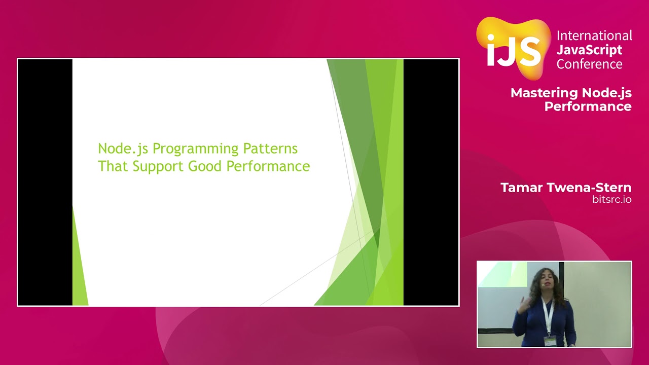Mastering Node.js Performance | Tamar Twena-Stern | iJS 2018