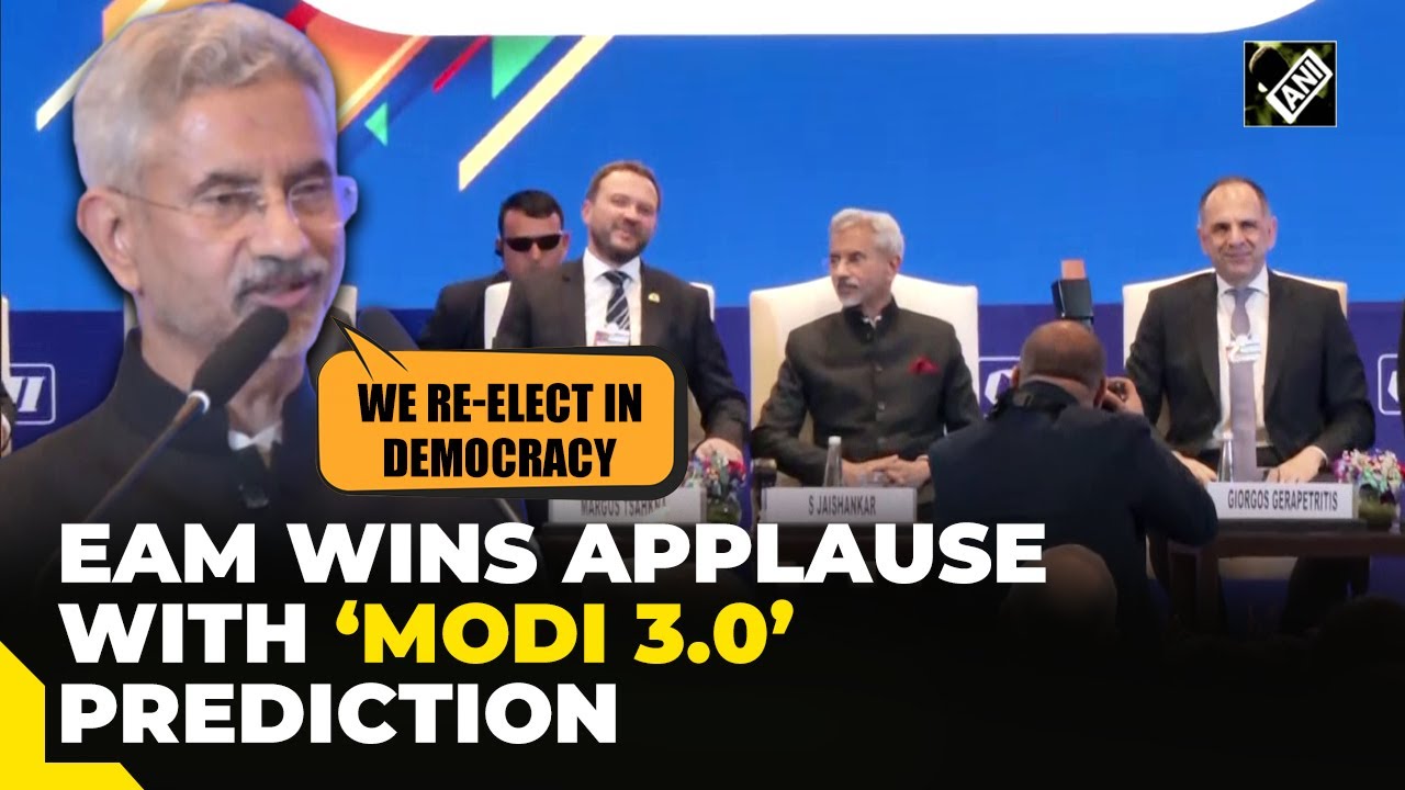 “When democracy really works, we re-elect…” Jaishankar wins applause with ‘Modi 3.0’  prediction