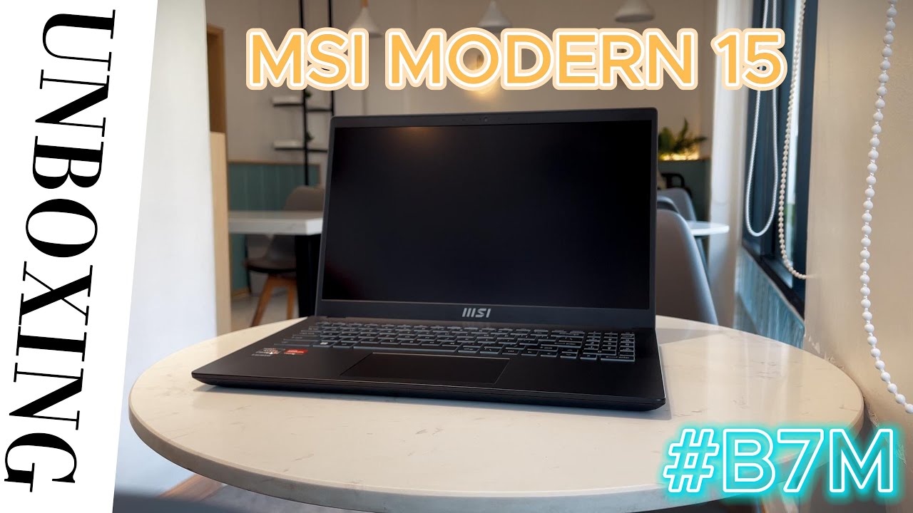 Unboxing the Best Price Laptop 2024-Under 500$: MSI Modern 15 
