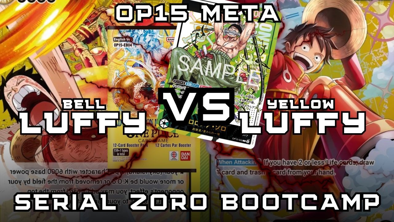 Sky Island Luffy 空島ルフィ VS Yellow Luffy ST29 黄ルフィ | OP15 | OPTCG | StreetFoodKingsPH