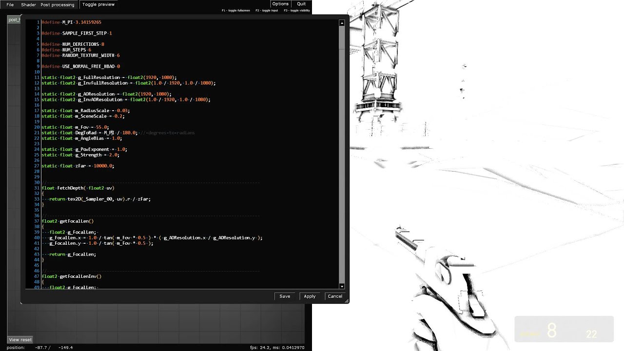HBAO Shader - Alien Swarm [Deferred] [WIP]