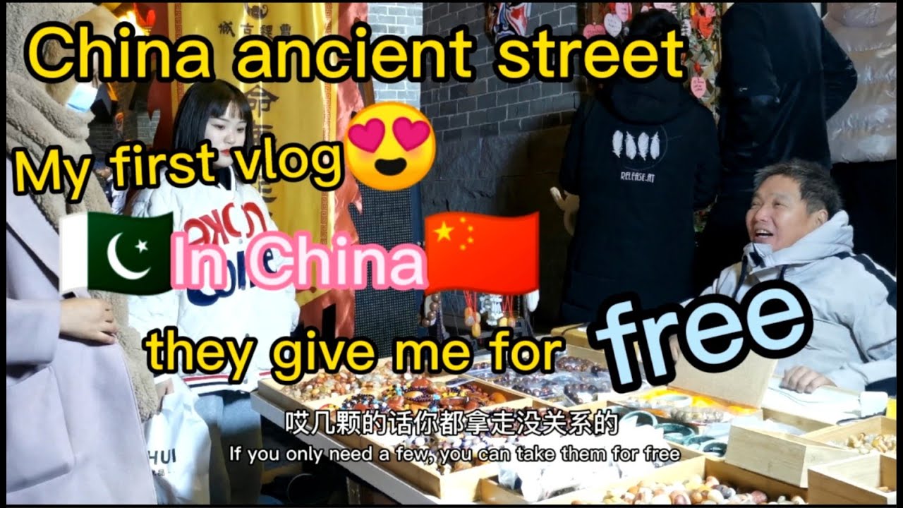 Explore with me ancient street（Henan Xuchang）10分钟游曹魏古城 | Mahzaib vlogs (1) | 中英字幕