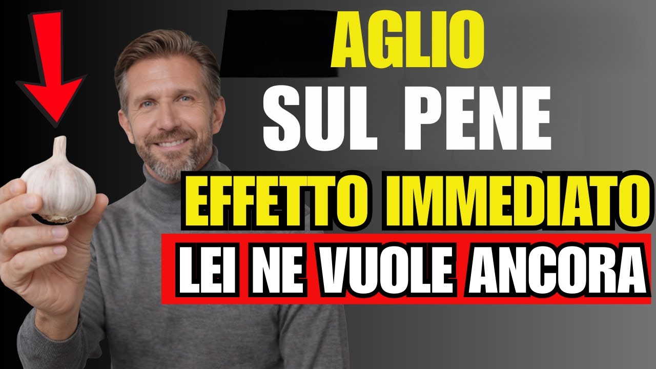 Mangia 1 SPICCHIO d'AGLIO Crudo Ogni Mattina e Guarda Cosa Succede al Tuo Corpo Dopo i 40