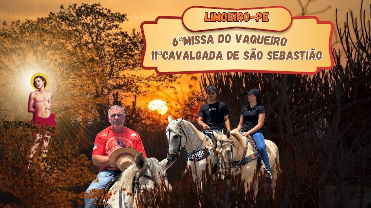 Decima Primeira Cavalgada e sexta missa do vaqueiro em Limoeiro-PE em 2026
