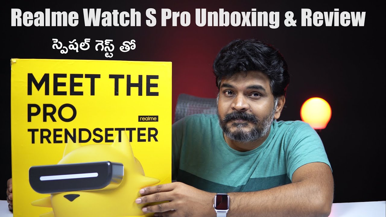 Realme Watch S Pro Unboxing & Review || In Telugu ||