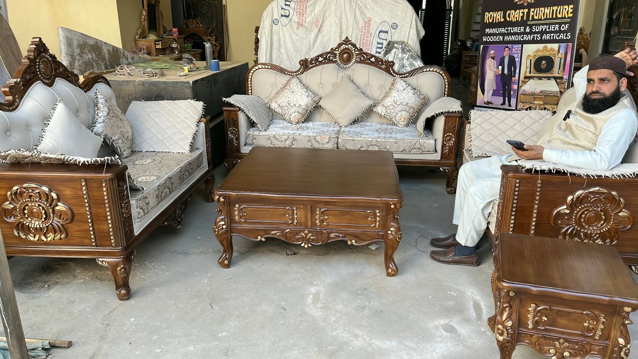 Modern design me Royal sofa set Jo available h royal craft furniture pr #royalfurniture 