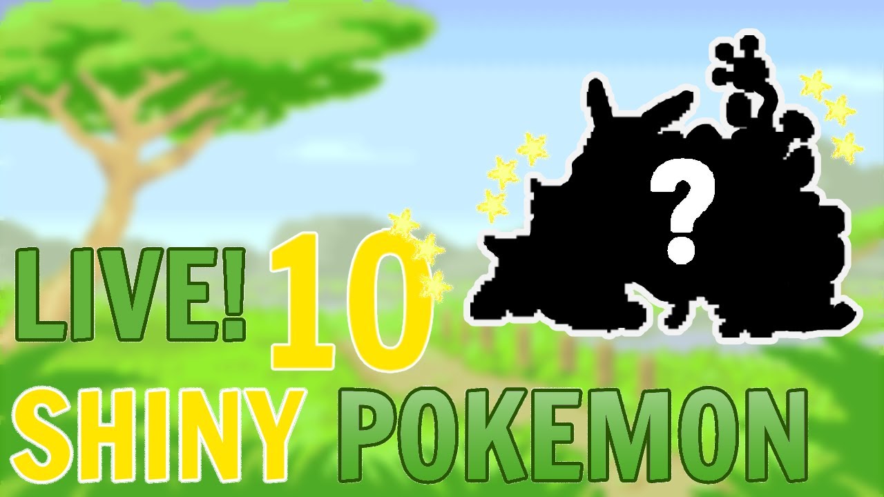 Safari Week 2021 Shiny Compilation! 10 LIVE Shiny Pokémon in Emerald and Sapphire!