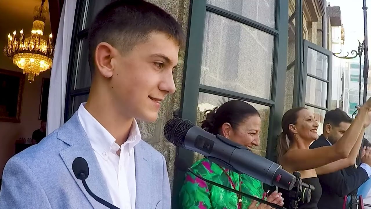 Pregón das festas de San Roque 2025. Mario Silva Pérez