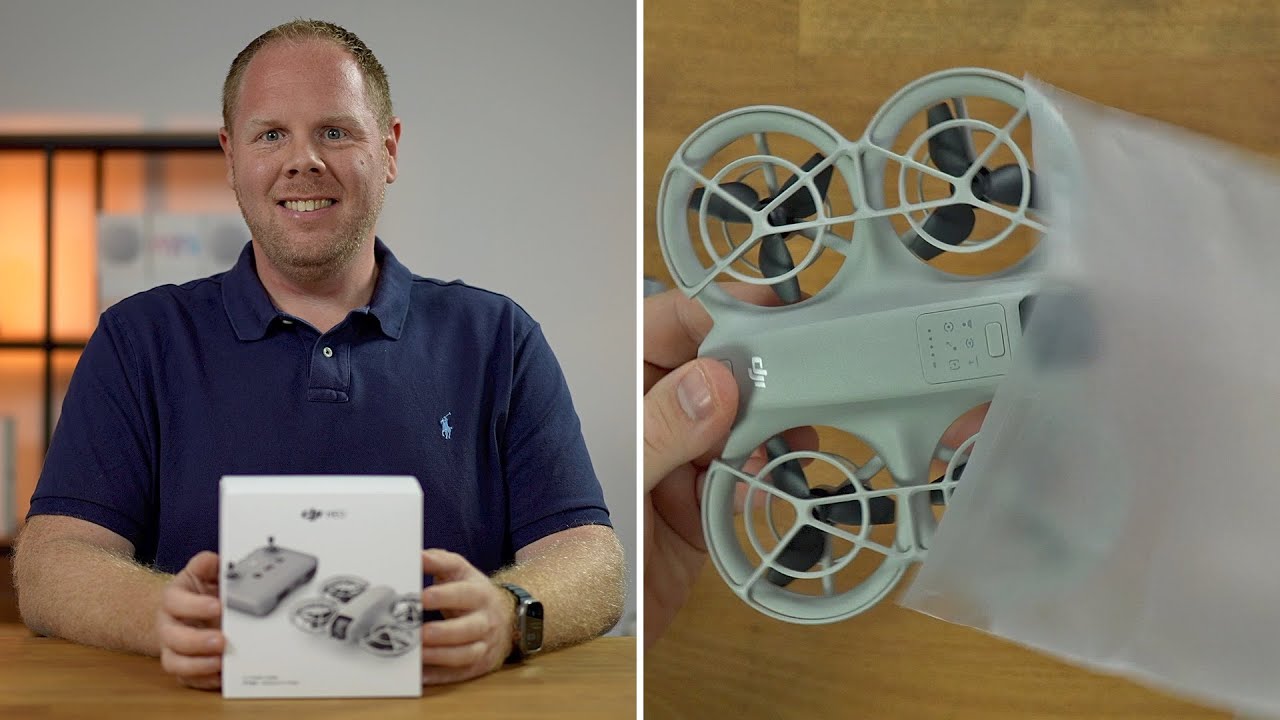 DJI Neo Unboxing – Was die Drohne wirklich kann! Erster Eindruck & Fly App // DEUTSCH