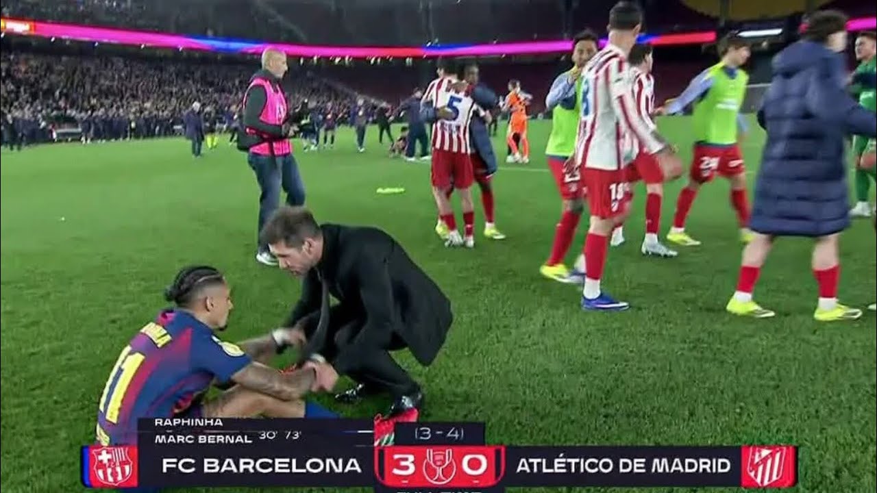 Lamine Bernal  pedri barcelene vs  atlético Madrid
