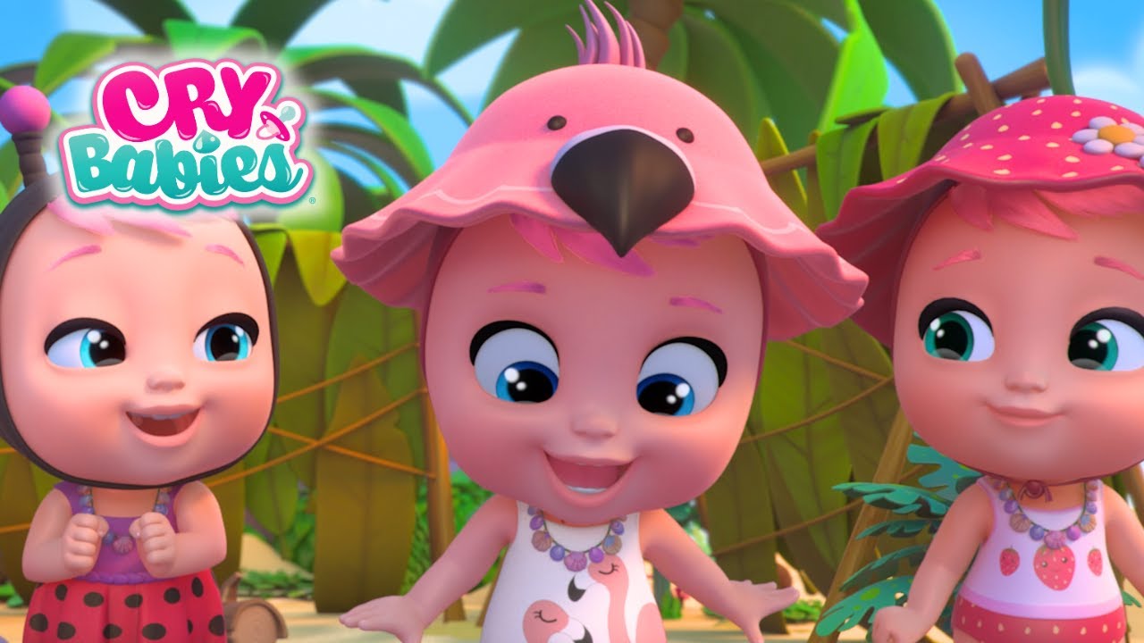 Did We Arrive at a Tropical Island? 🏝  Cry Babies 💧 Cartoons for Kids in English