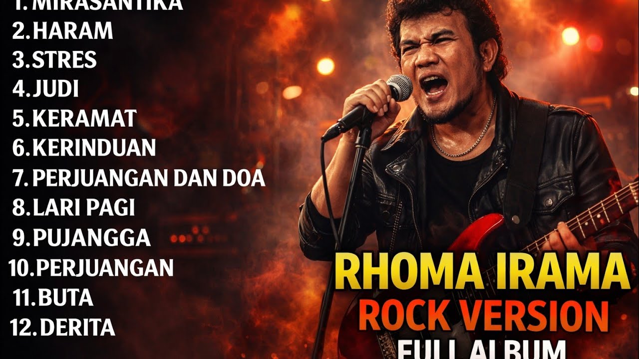 GILA‼️ Lagu RHOMA IRAMA Jadi ROCK | Full Album Paling Nendang