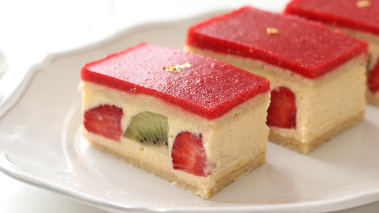 Клубничный торт ： Fraisier ｜ HidaMari Cooking