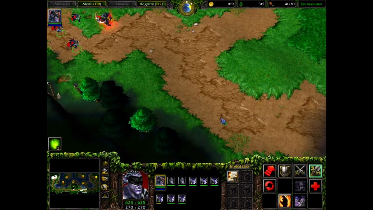 Warcraft III Juegos Pc en Android con Exagear
