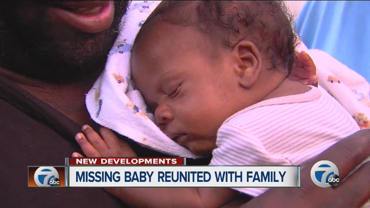 Missing baby reunited with family